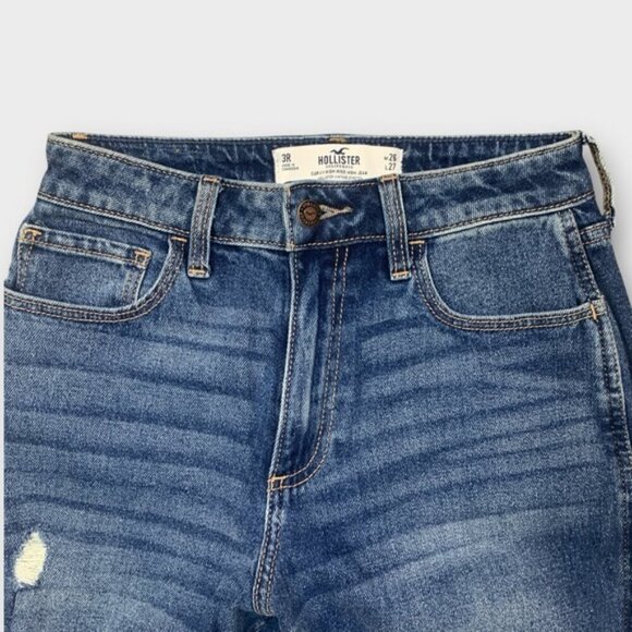 NWT Hollister Curvy High Rise Mom Jeans - Picture 3 of 8